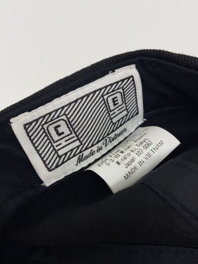 商品画像：CAV EM III CAP/キャップ/--/コットン/BLK/メンズ/CES29G04 6