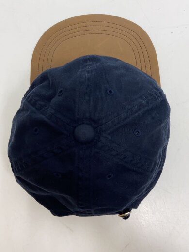 商品画像：NY BRIM LEATHER CAP for COVERCHORD/キャップ/--/コットン/NVY/メンズ 4