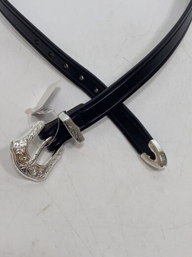 商品画像：BRIDLE LEATHER NARROW WESTERN BELT/ベルト/32/BLK/レザー/2244 2
