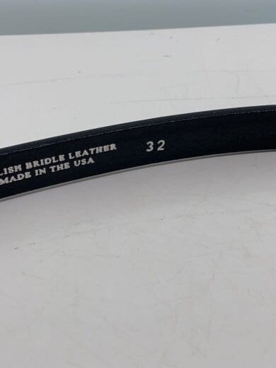 商品画像：BRIDLE LEATHER NARROW WESTERN BELT/ベルト/32/BLK/レザー/2244 5