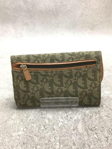 画像：Christian Diorトロッター/3つ折り財布/キャンバス/BEG/総柄2