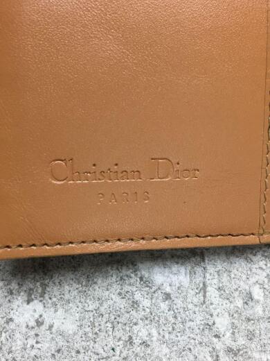 画像：Christian Diorトロッター/3つ折り財布/キャンバス/BEG/総柄3