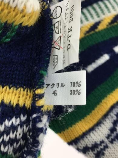 画像：その他ブランドBRUNO DE ANGELIS MILANO/セーター(厚手)/M/アクリル/マルチカラー4