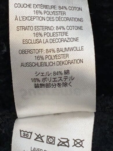 商品画像：パーカー/M/コットン/BLK 5