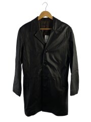 FEDI/レザージャケット・ブルゾン/M/羊革/BLK/022308