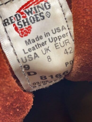 商品画像：ブーツ/US9/BRW/レザー/8166 5