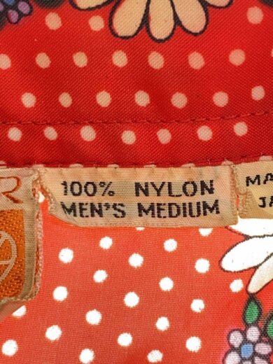 商品画像：skyr/長袖シャツ/--/ナイロン/RED/花柄 4