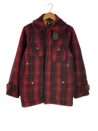 商品画像：ジャケット/--/ウール/RED/チェック 1