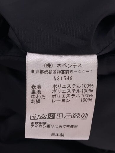 商品画像：ジャケット/S/ポリエステル/BLK/無地/NS1549 4