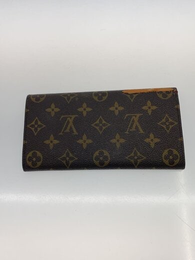 商品画像：ポルト・フォイユ・ジョセフィーヌ_モノグラム・キャンバス_ルージュ/PVC/BRW/総柄/レディース 2