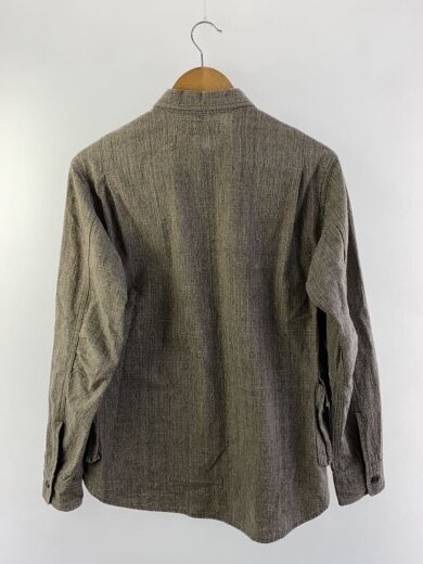 商品画像：長袖シャツ/S/コットン/GRY/無地 2