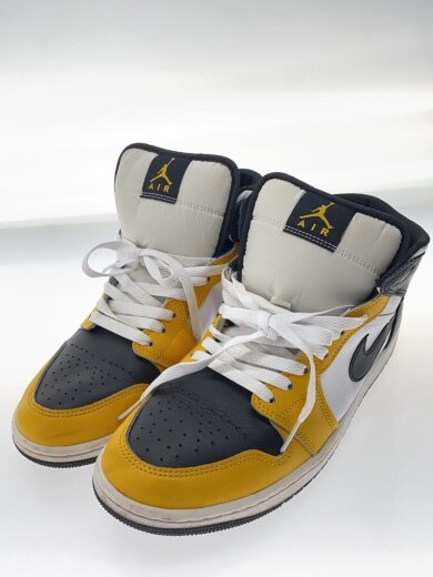 商品画像：AIR JORDAN 1 MID_エアジョーダン 1 ミッド/26.5cm/YLW 2