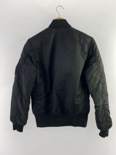 商品画像：フライトジャケット/XS/ナイロン/BLK/無地/TA1105-8001 2
