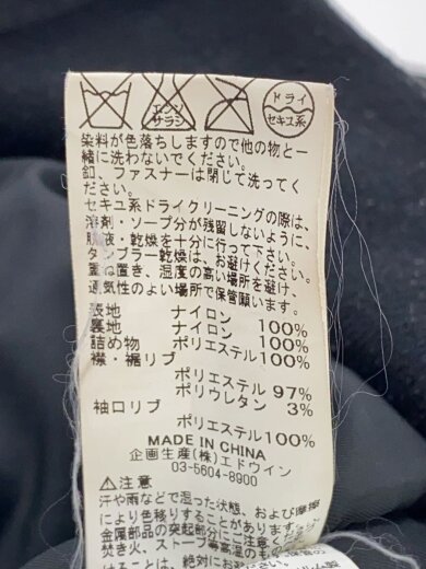 商品画像：フライトジャケット/XS/ナイロン/BLK/無地/TA1105-8001 5