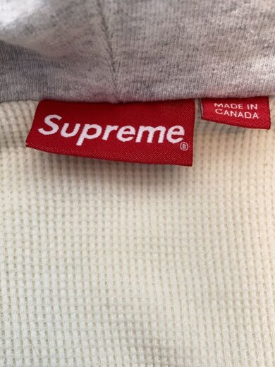 商品画像：ジップパーカー/L/コットン/WHT 3