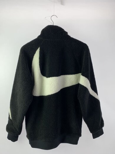 商品画像：フリースジャケット/S/ポリエステル/BLK/無地 2