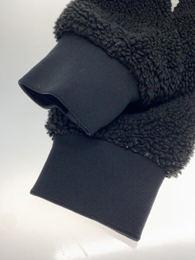 商品画像：フリースジャケット/S/ポリエステル/BLK/無地 4