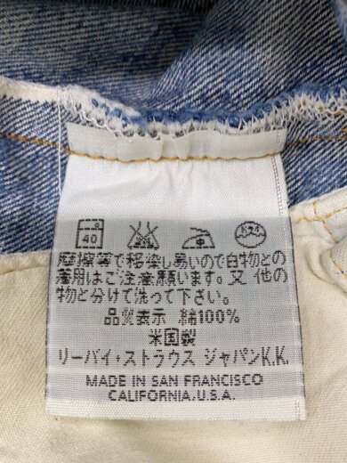 商品画像：ボトム/30/コットン/NVY/無地/501xx 5