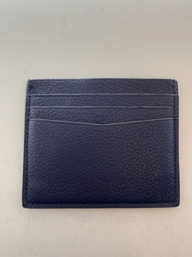 商品画像：カードケース/レザー/NVY/無地/メンズ// 2