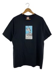24AW Liberty Tee/Tシャツ/L/コットン/BLK/プリント