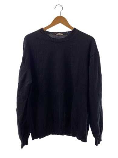 商品画像：ニット・セーター(薄手)/4/コットン/NVY/無地/A24SP02CS// 1
