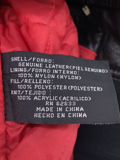 商品画像：レザージャケット・ブルゾン/M/レザー/BLK/無地 4