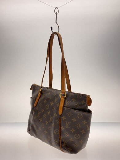 商品画像：1)トータリーPM_モノグラム・キャンバス/PVC/BRW 2