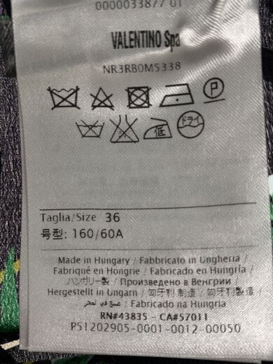 商品画像：ボトム/36/シルク/BLK/総柄 5