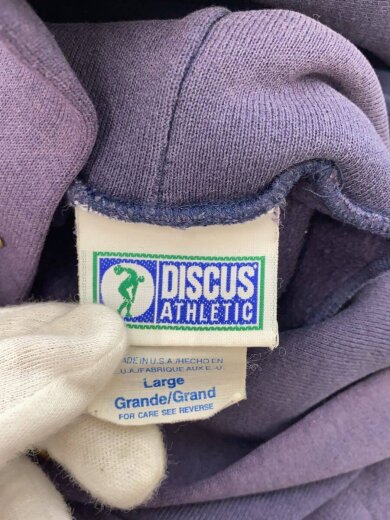 商品画像：パーカー/L/コットン/NVY/無地 3