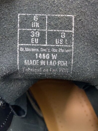 商品画像：レースアップブーツ/UK6/BLK/レザー/1460W 5