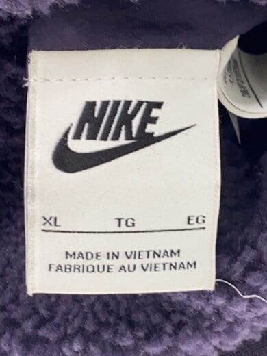 商品画像：フリースジャケット/XL/ポリエステル/PUP/無地/BQ6546-540 3