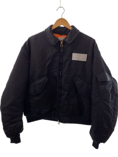 商品画像：ナイロンジャケット/XL/ナイロン/BLK/無地/234-1584 1