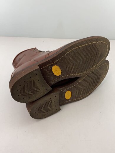 商品画像：レースアップブーツ/26.5cm/BRW/レザー/D-212106 4