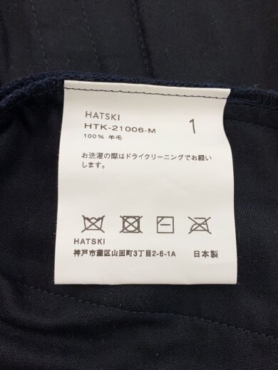 商品画像：ボトム/1/ウール/NVY/無地/HTK-21006-M 5