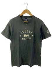 Tシャツ/M/コットン/GRY/プリント