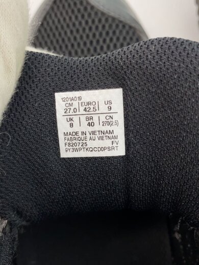 商品画像：ローカットスニーカー/27cm/BLK/PVC/1201A019 5