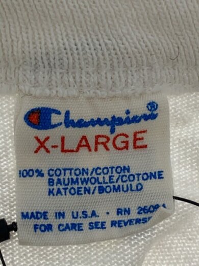 商品画像：Tシャツ/XL/コットン/WHT/プリント 3