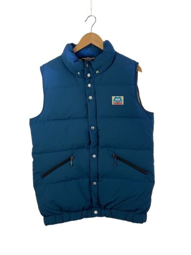 商品画像：ダウンベスト/L/ナイロン/BLU/421358 1