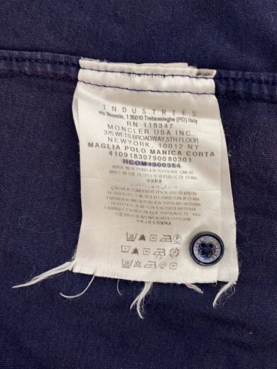 商品画像：半袖シャツ/XXL/コットン/NVY/無地/HCOM1300354 4