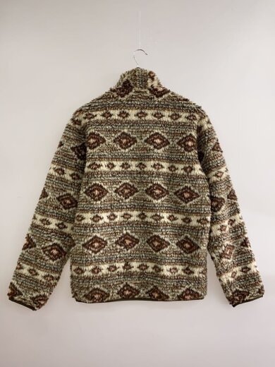 商品画像：フリースジャケット/M/ポリエステル/BEG/総柄/23060FA12 2