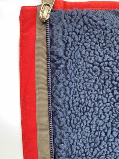 商品画像：フリースベスト/S/ポリエステル/NVY 8