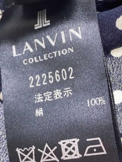 商品画像：長袖ブラウス/38/--/NVY/ドット/2225602 4