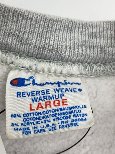 商品画像：スウェット/L/コットン/GRY/プリント 3