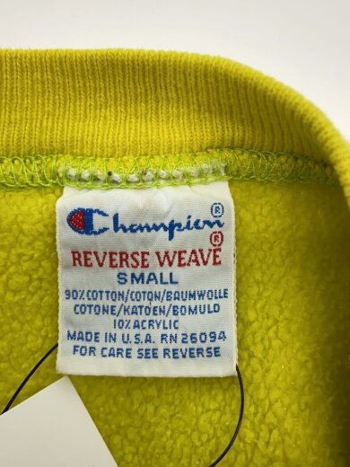 商品画像：スウェット/S/コットン/YLW/無地 3