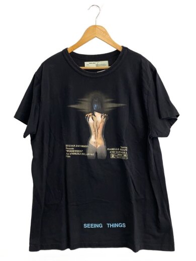 商品画像：Tシャツ/M/コットン/BLK/プリント/OMAA002F17185056 1