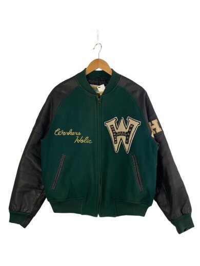 商品画像：WORKERS HOLIC/スタジャン/FREE/ウール/GRN 1