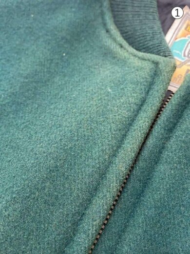 商品画像：WORKERS HOLIC/スタジャン/FREE/ウール/GRN 6