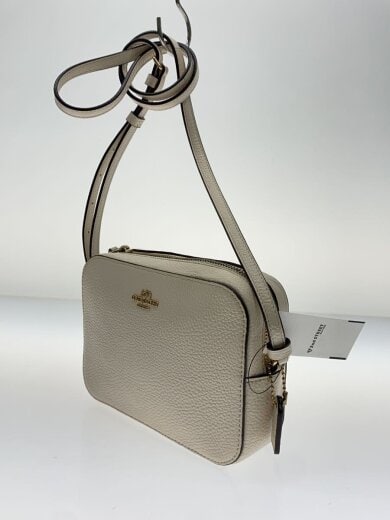 商品画像：ショルダーバッグ/レザー/IVO/無地/87734 2