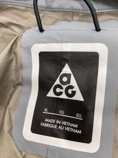 商品画像：ナイロンジャケット/XL/ナイロン/GRY/無地/829584-021 3