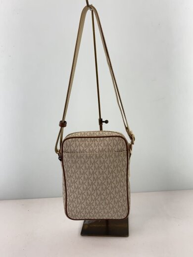 商品画像：ショルダーバッグ/レザー/BEG/総柄 3